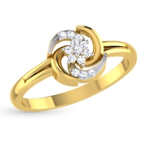 Janhvi Gold and Diamond Ring