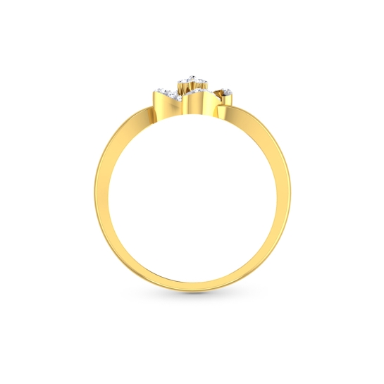 Aabroo Gold and Diamond Ring