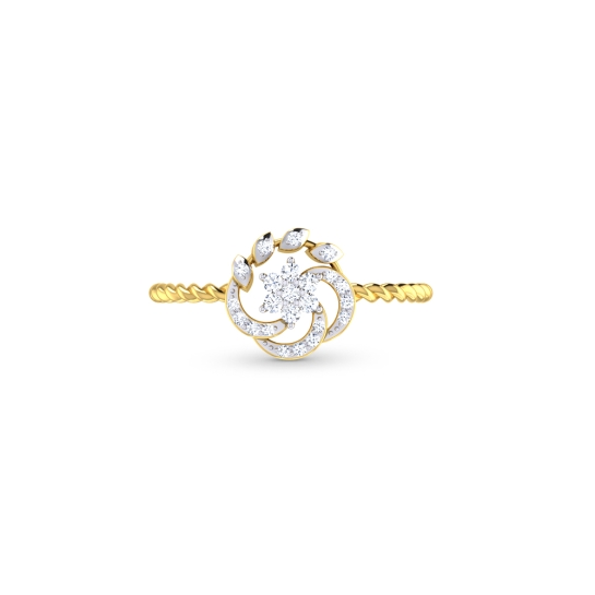 Aadishri Gold and Diamond Ring