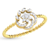 Aadishri Gold and Diamond Ring