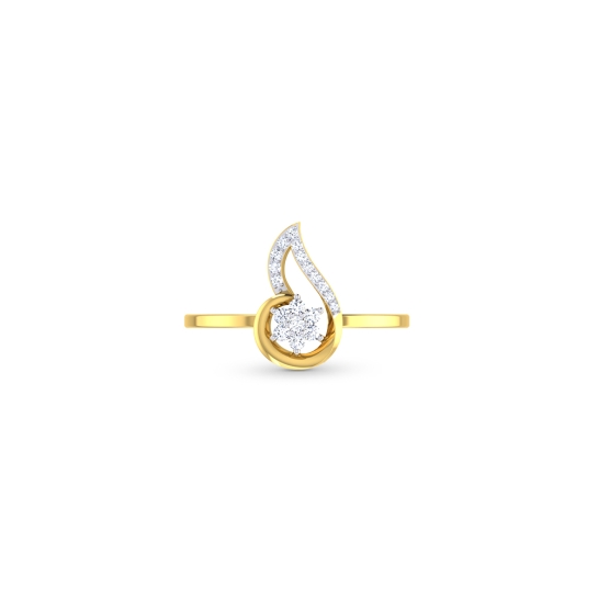 Aanisah Gold and Diamond Ring