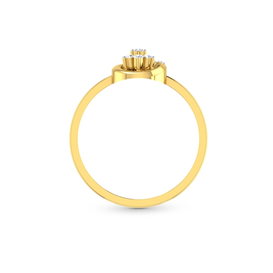 Aanisah Gold and Diamond Ring