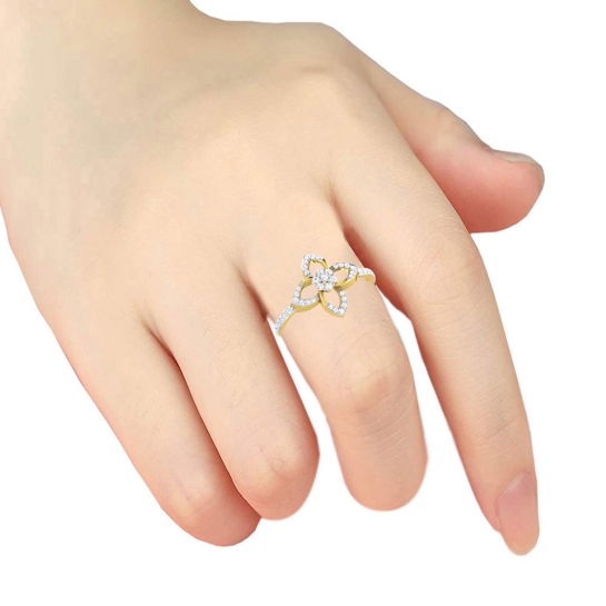Tina Gold and Diamond Ring