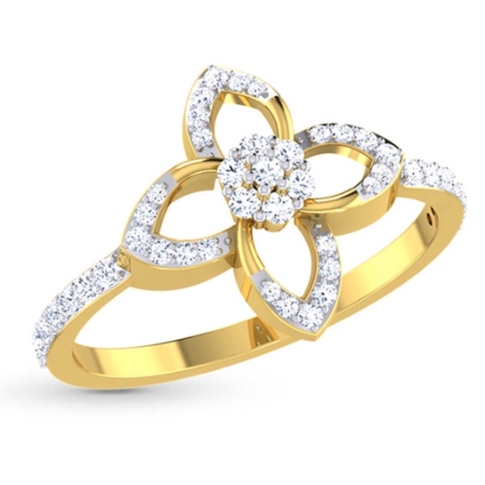 Tina Gold and Diamond Ring