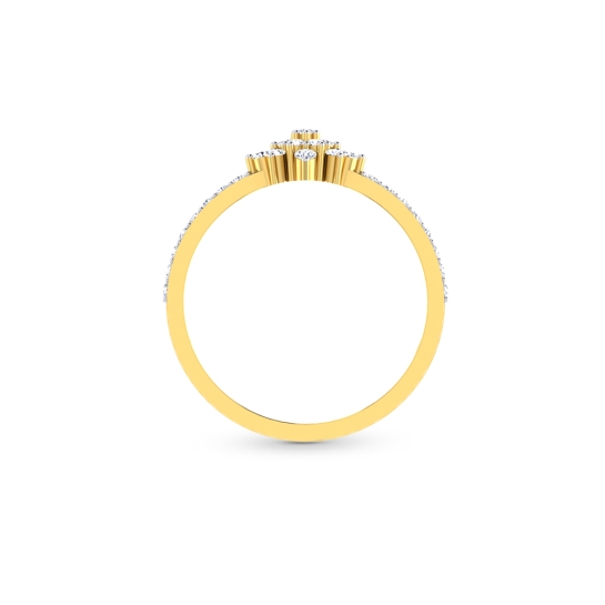 Rajni Gold and Diamond Ring