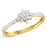Rajni Gold and Diamond Ring