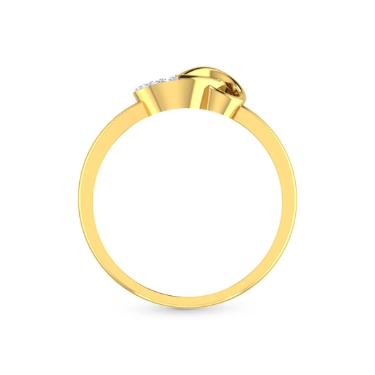 Aalina Gold and Diamond Ring