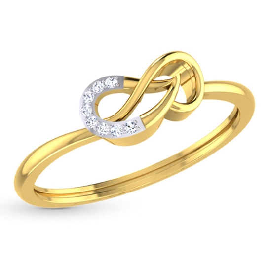 Aalina Gold and Diamond Ring