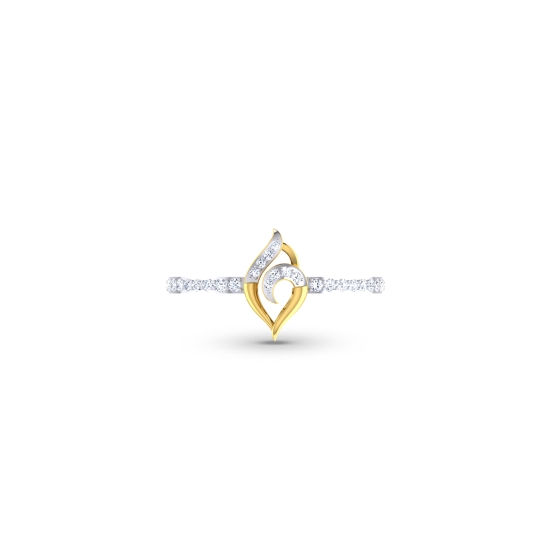 Aakriti Gold and Diamond Ring