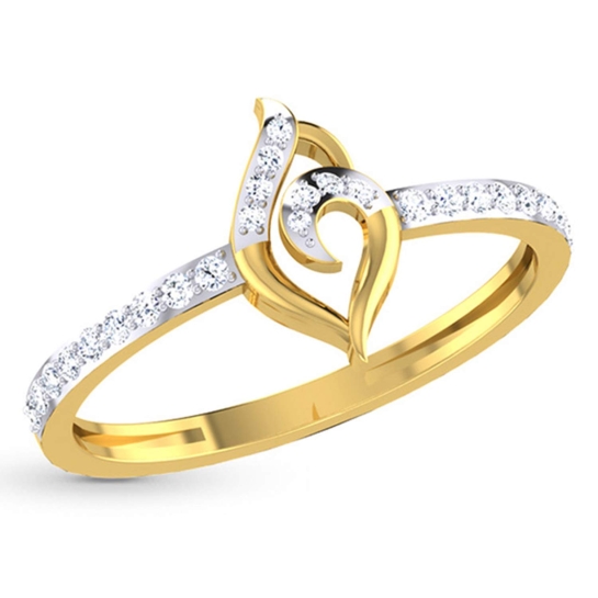 Aakriti Gold and Diamond Ring