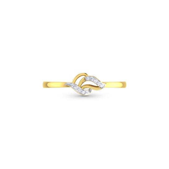 Aksiti Gold and Diamond Ring