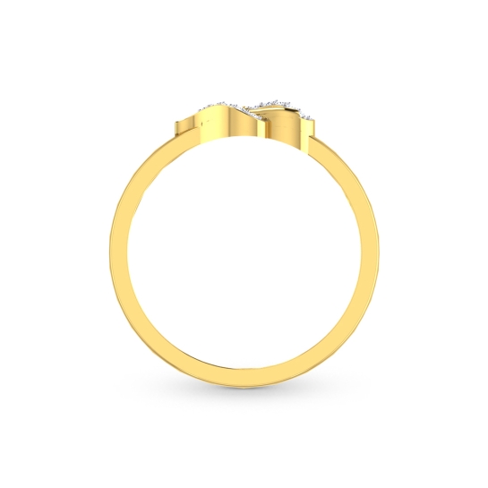 Aksiti Gold and Diamond Ring