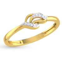 Aksiti Gold and Diamond Ring
