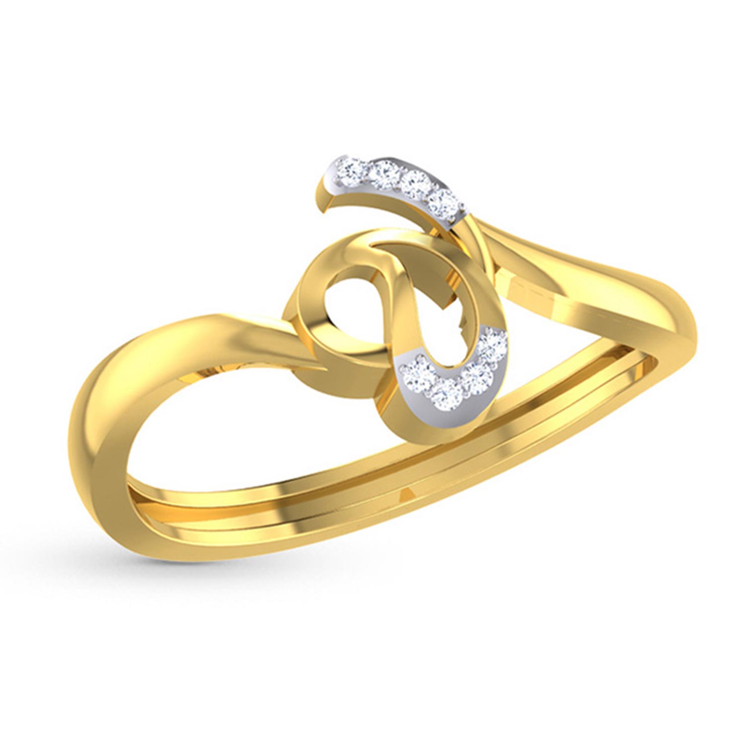 Article 1658 Gold Diamond Ring