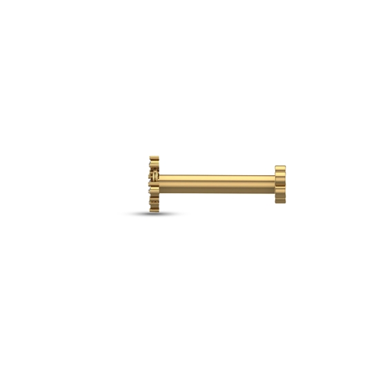 Adweta Gold Diamond Nosepin Screw