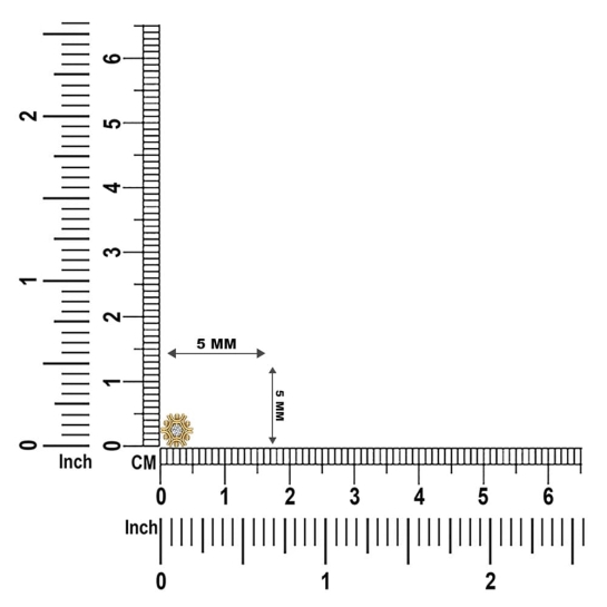 Charita Gold Diamond Nosepin Screw