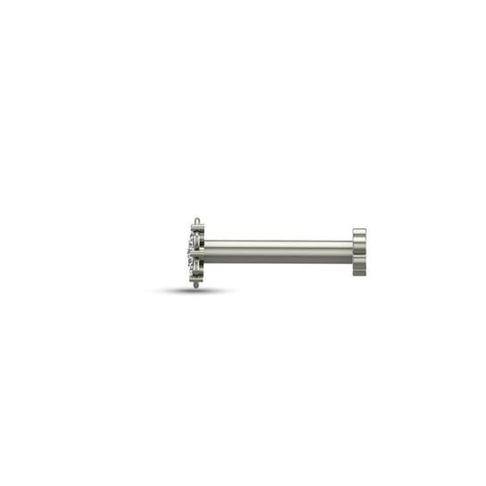 Darika Gold Diamond Nosepin Screw