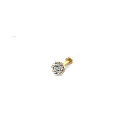 Harita Gold Diamond Nosepin Screw