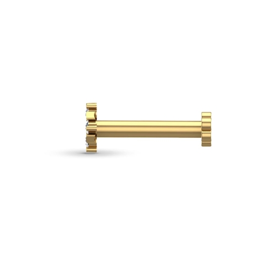 Harita Gold Diamond Nosepin Screw