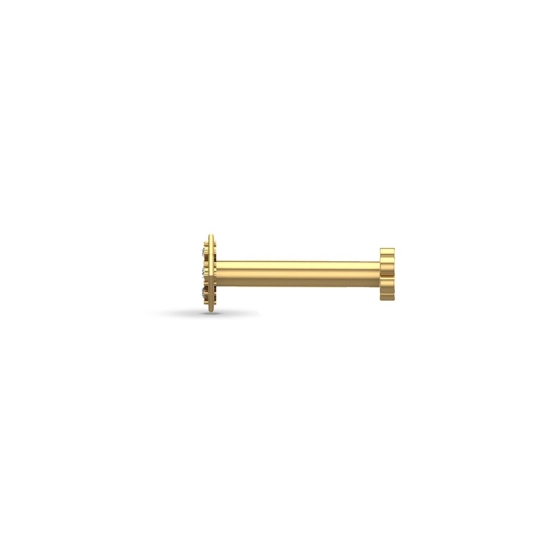 Lipika Gold Diamond Nosepin Screw