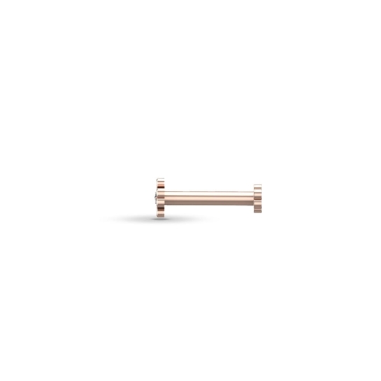 Mugdha Gold Diamond Nosepin Screw