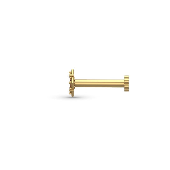 Urmi Gold Diamond Nosepin Screw