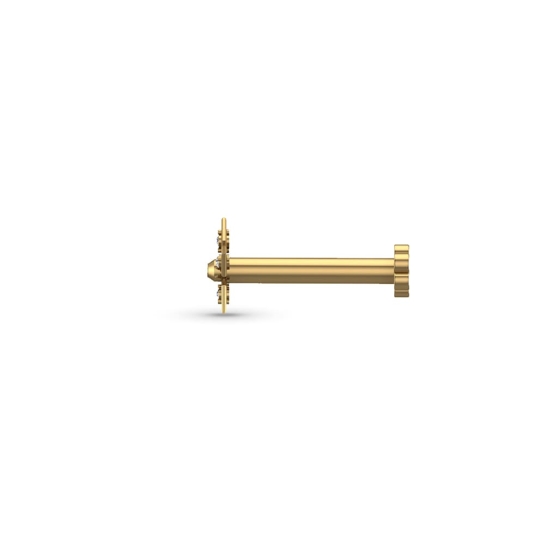 Upma Gold Diamond Nosepin Screw