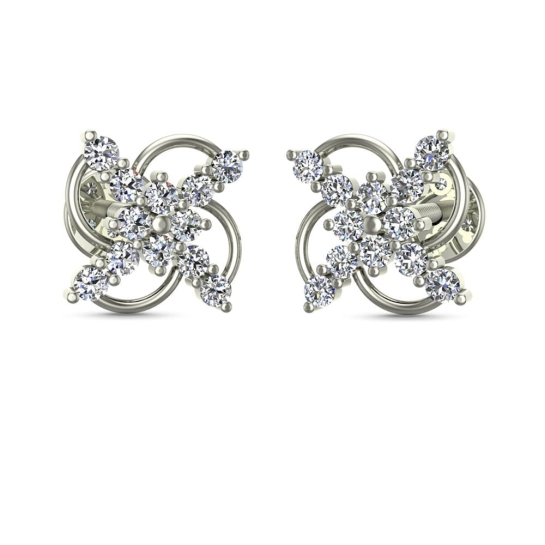 Camila Gold Diamond Earrings