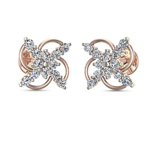 Camila Gold Diamond Earrings