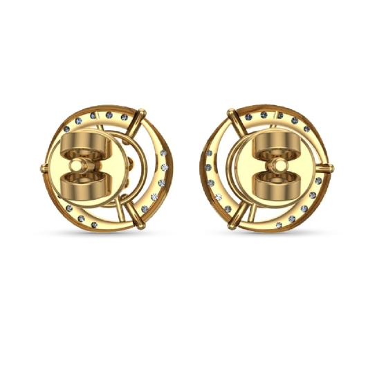 Williow Gold Diamond Earrings
