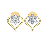 Kinsley Gold Diamond Earrings