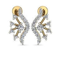 Aaliyah Gold Diamond Earrings
