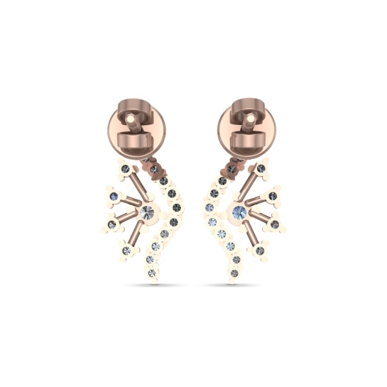 Aaliyah Gold Diamond Earrings