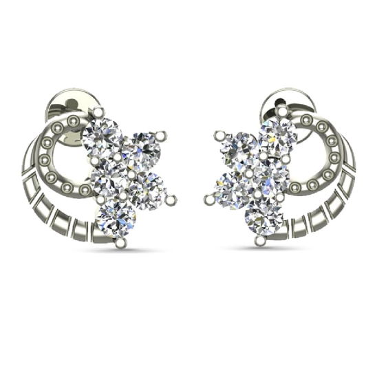 Savannah Gold Diamond Earrings