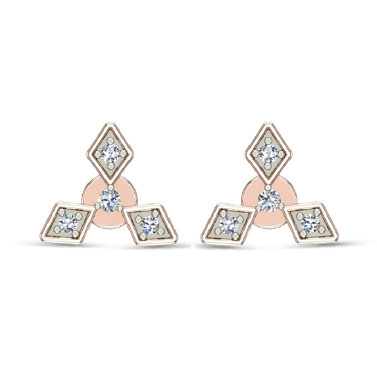 Raelynn Gold Diamond Earrings