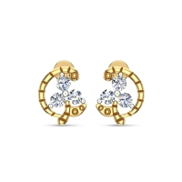 Allison Gold Diamond Earrings