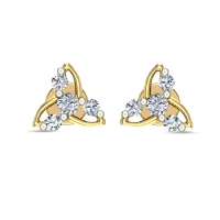 Samantha Gold Diamond Earrings