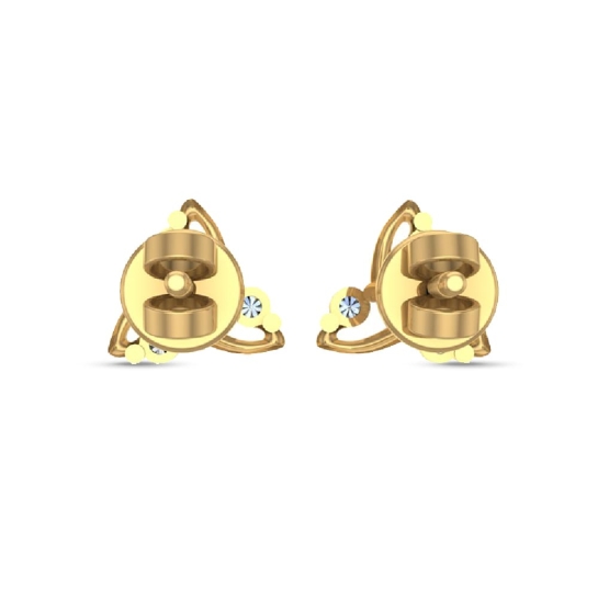 Samantha Gold Diamond Earrings