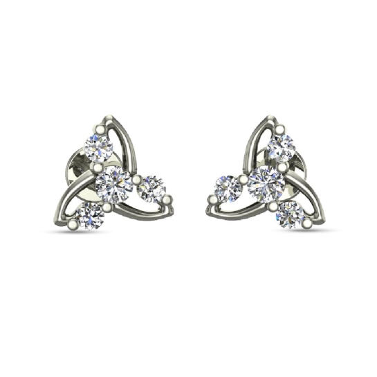 Samantha Gold Diamond Earrings