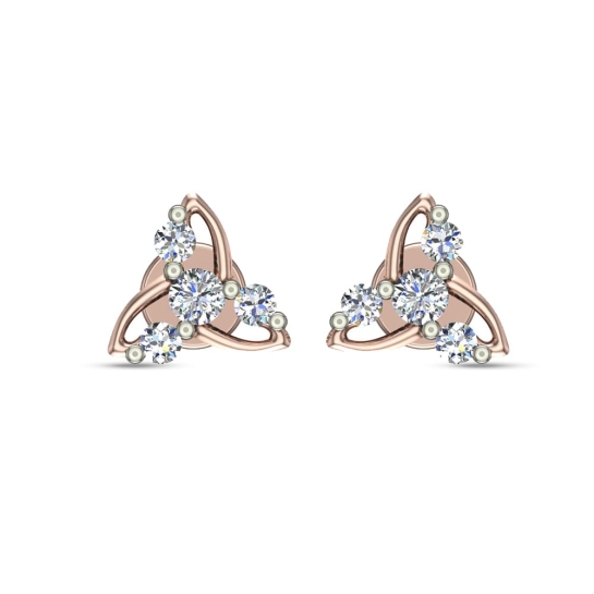 Samantha Gold Diamond Earrings