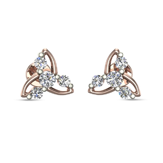 Samantha Gold Diamond Earrings