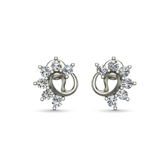 Hadley Gold Diamond Earrings