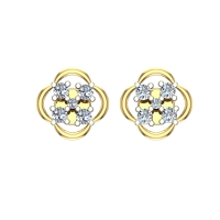 Piper Gold Diamond Earrings
