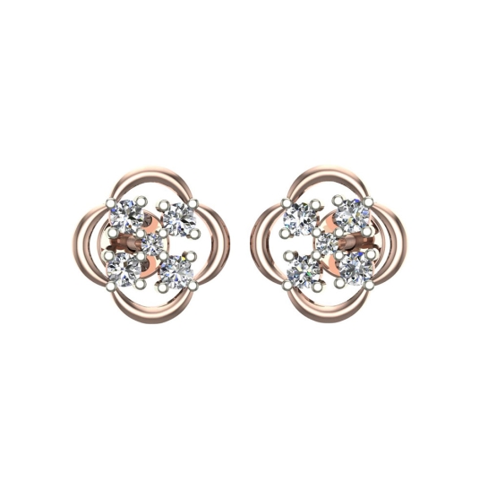 Piper Gold Diamond Earrings