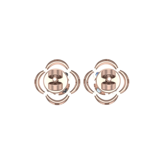 Piper Gold Diamond Earrings