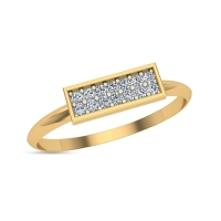 Esther Gold and Diamond Ring