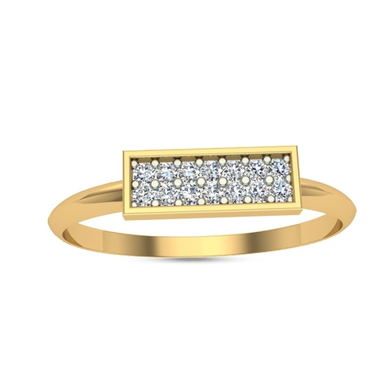 Esther Gold and Diamond Ring