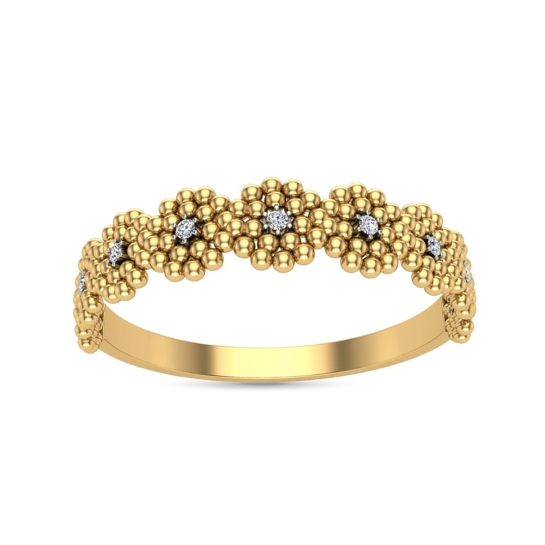 Harmony Gold and Diamond Ring