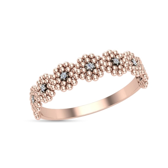 Harmony Gold and Diamond Ring