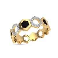 Juliana Gold and Diamond Ring